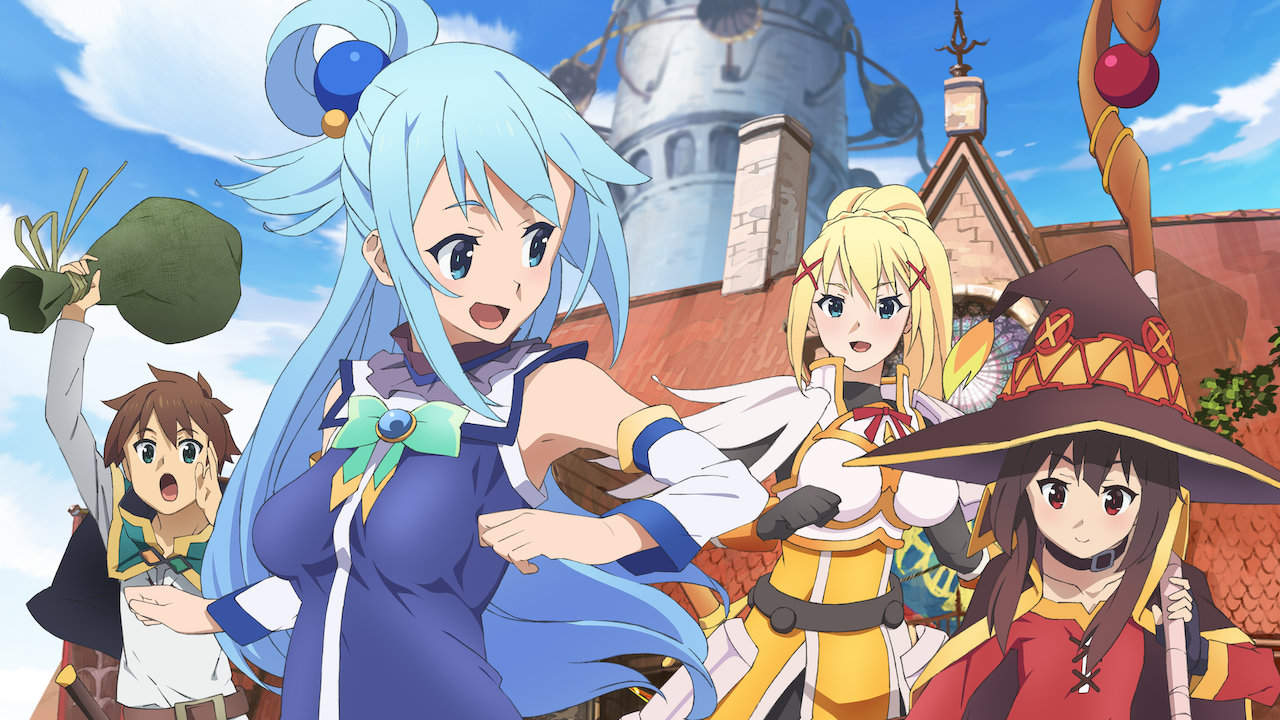 picture Konosuba Episode 1 English Dub Funimation god s blessing on this wonderful world